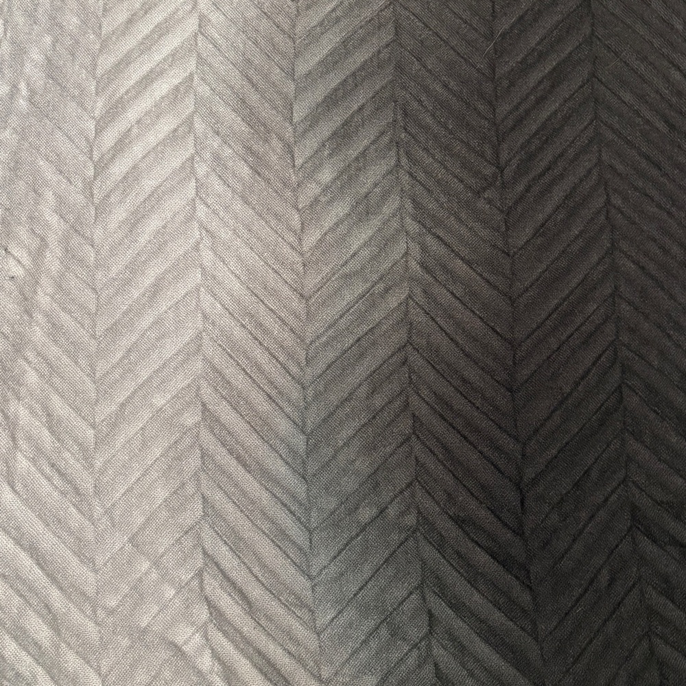 Black and Gray Infinity Scarf